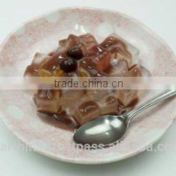 Japanese Wagashi ENDO's 'Zero Calorie' Kokuto(brown Sugar Syrup) Anmitsu 170g photo-3