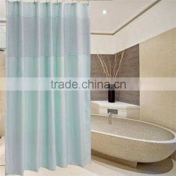 Elegant printed patchwork shower curtain