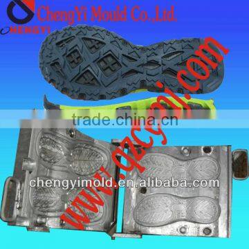 2 colors rubber shoes mould