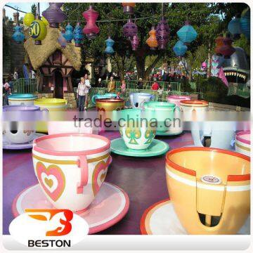 Amusement park equipment coffee cup rides indoor amusement game machine for sale