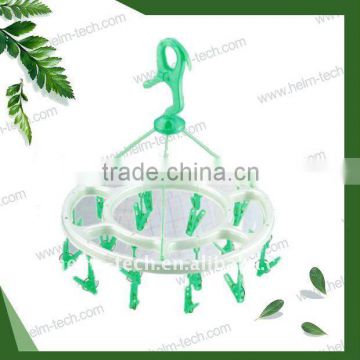 Round-shaped Plastic Clothes Hanger(18pegs)3074