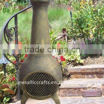 Plain Cast Iron Chiminea