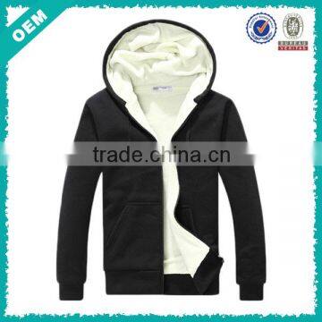 New ! 2014 hot wholesale cheap nice blank hoody jacket for men (lyh-0400091)