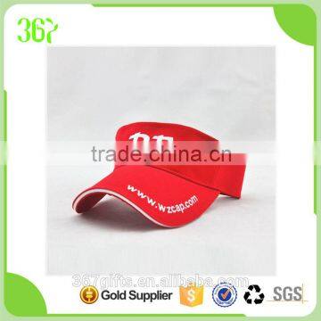 Promotional High Quality Sun Viosr Cap With BF Embroidered Logo photo-2