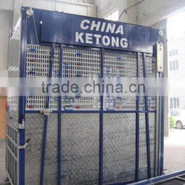 Customized Painted SC200/200 Building Twin Cage Hoist 3.0 x 1.3 x 2.5m