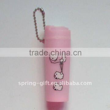 Fashion coin box key chain