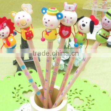 cartoon rubber pencil topper, custom rubber pencil topper, custom cartoon rubber pencil topper