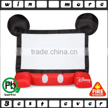 outdoor mickey mouse inflatable movie screen for sale