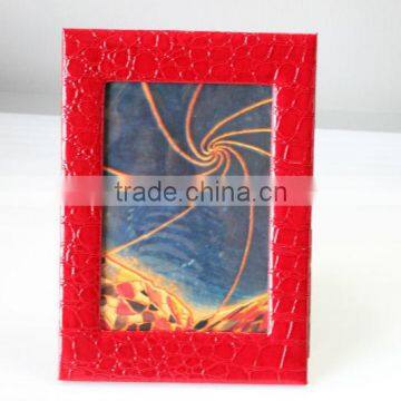 customized leather album,photo frame with leather cover