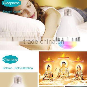 Led Light Bulb 2 IN 1 Portable Wireless Music Smart Colorful Music Audio Speaker Light Bulb photo-5