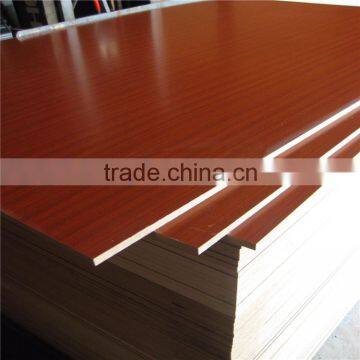 Double Side White Melamine Laminated MDF / White Oak Melamine MDF