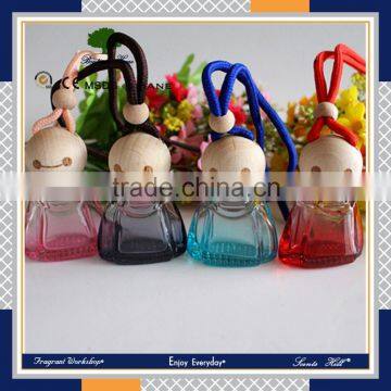 5ml/10ml/12ml hot sale mini customized car perfume bottle with many pink/black/red/green colours