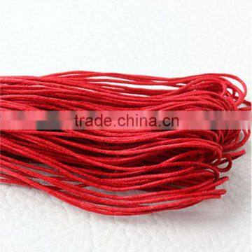 Cord, 1mm Waxed Wax Cotton Cord Macrame Jewelry Bracelets, Necklace String, Cotton Cord photo-2
