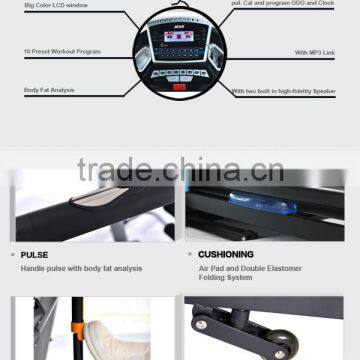 Fitness Equipment Motorized Treadmill Domestic Treadmill photo-2