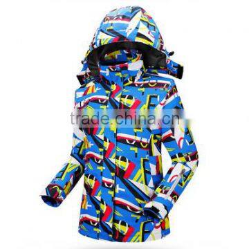 Waterproof hooded winter jacket for women