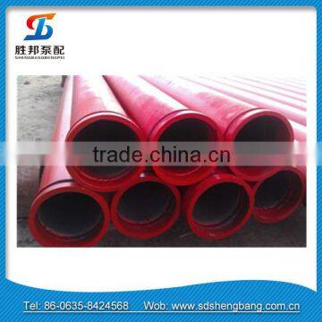 ISO 9001 factory Putzmeister dn100 concrete pump pipe/ Advanced equipment produce Dn150 wear resisting