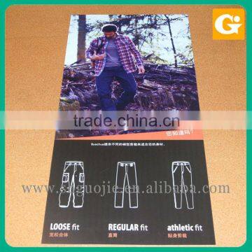 Clothes Advertising Plastic Film Sign