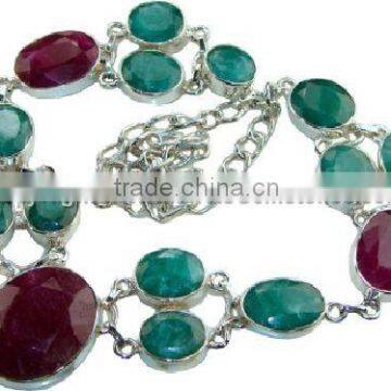 Affordable!! Nature Silver Jewellry Wholesale Jewelry Vendors Stone And Trendy Fashion Discount Costume