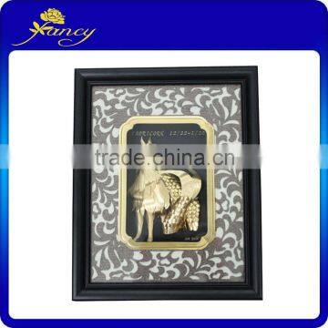 3D gold constellation frame