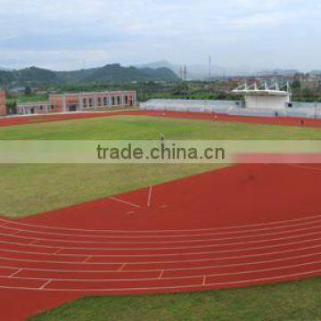 2016 new synthetic rubber running track for primary shcool