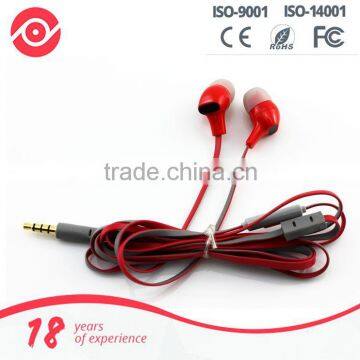 Yes hope 3.5mm stereo in-ear wired sports running earphone headphone headset with mic