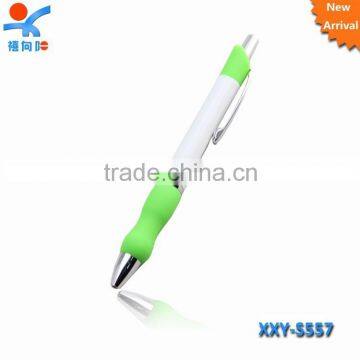 2015 colorful streamlined design plastic ballpoint pen