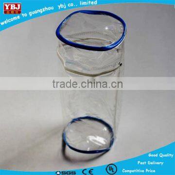 Cosmetic Transparent PVC Zipper Bags With Customers LOGO Print photo-3