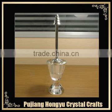 wholesale empty crystal perfume bottles with silver top