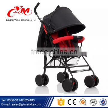 3 in 1 baby buggy stroller / fancy baby stroller pram car / baby stroller bicycle with foot brake