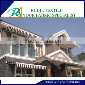 polyester stripe tent and awning fabric