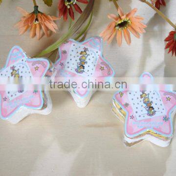 Cotton Terry Flower Shape Compressed Face Towel Sport Towel