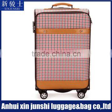 2016 Popular New Design Cheap Good Quality PU Vintage Leather Light Luggage