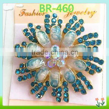 fashion funny fashion brooch, cheap wholesale rhinestone brooches