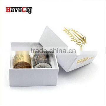 Birthday gift set 26650 mechanical mod Temple rda atomizer import from China