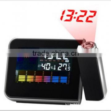 hot sale weather station projection clock