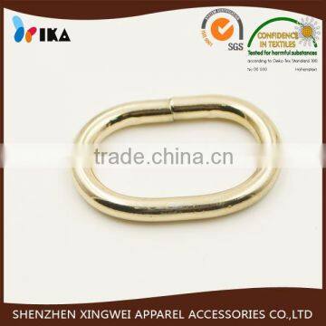 light golden ring buckle for strap