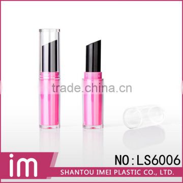 MINI shiny pink Empty Lipstick Tube for girls