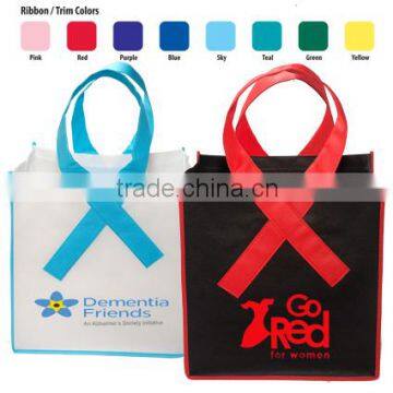 Awareness Ribbon Grocery Shopper Bag
