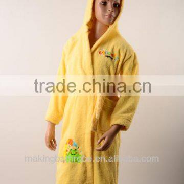 hooded cheap bathrobes for kids