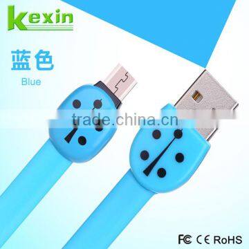 High Quality TPE Flat USB Multi Charger Data Cable, High Speed Sync Data Micro USB Cable photo-5