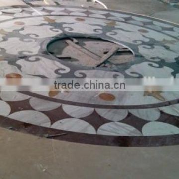 waterjet marble flooring, fancy marble tiles wholesale, water jet marble