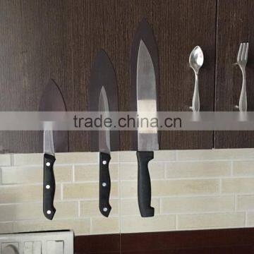 OEM rubber magnetic knife holder in kitchen