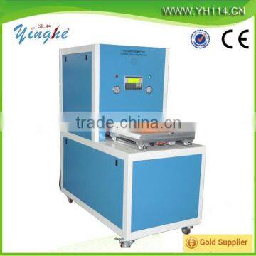 soft leather pressing machine