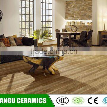 hot sale anti-slip Porcelain Glazed Wood Look Ceramic Floor Tile