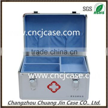 China aluminum medical paramedic doctors first aid kit box