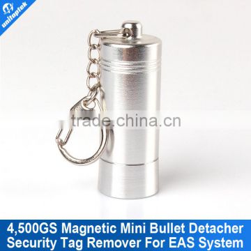 Mini Bullet Magnetic EAS Portable Hard Tag Detacher For EAS Security Tags