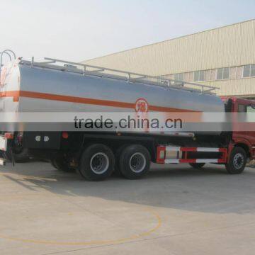 Foton 3 Axles Used Oil Truck Russia 21000 Lit Litres Literes Fuel Tank Truck for Sale photo-6