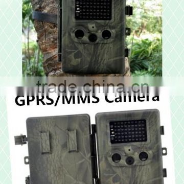 GPRS/MMS Digital Video Camera Wildlife Infrared Trail Hunting Camera with 2pcs PIR Motion Detect