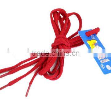 Red Round Cord Shoe Laces