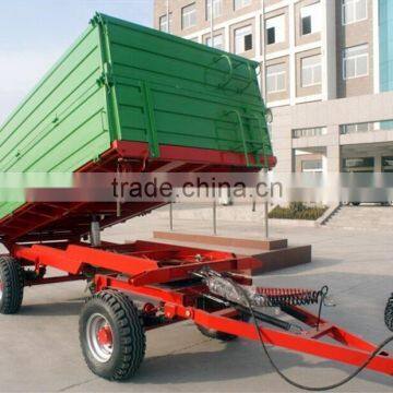 CE certificate 7CX-6T 6 Ton Hydraylic tipping Farm trailer for sale Europe